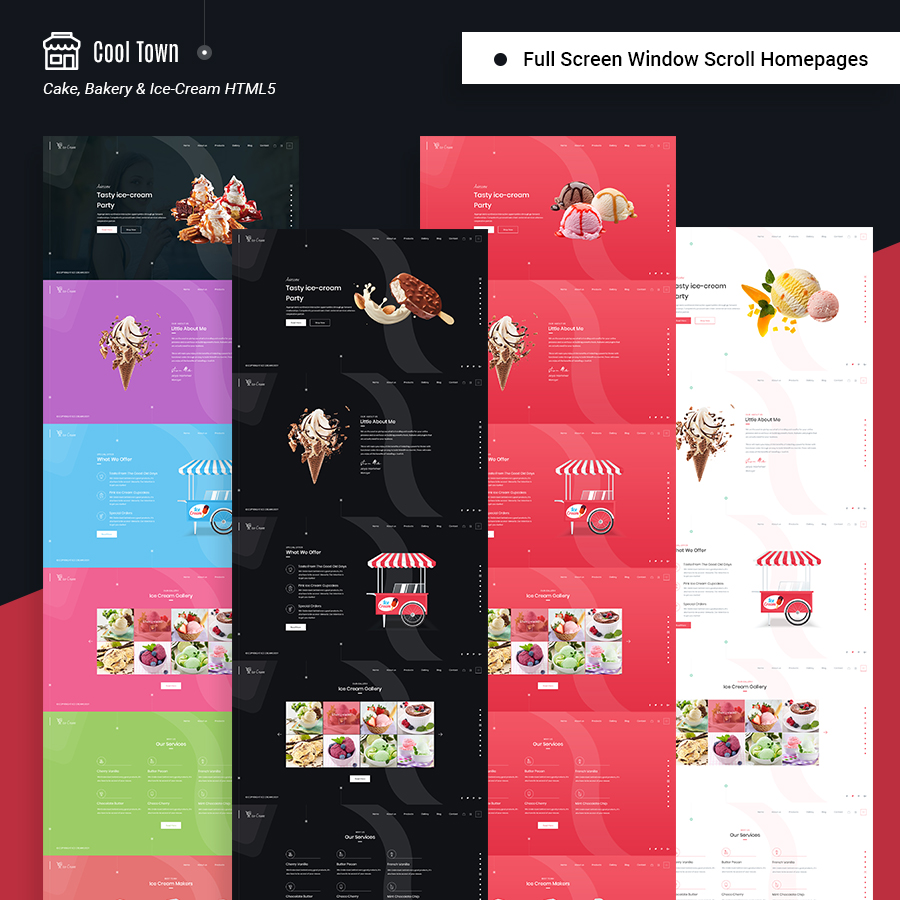 Cool Town | Bakery HTML5 Template - 5